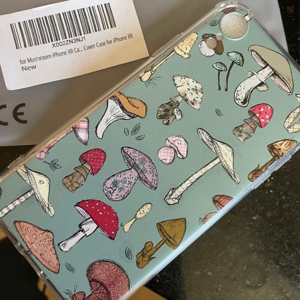 iPhone XR mushroom phone case